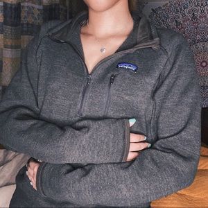 Grey knit Patagonia 😻😻